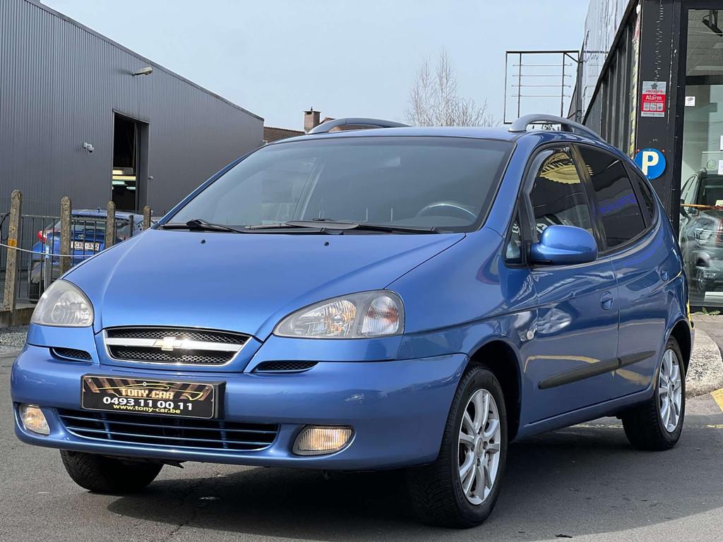 Chevrolet Tacuma 1.6i 16v SE Airco*CUIR*JANTES*CAR-Pas* gara, Auto's, Chevrolet, Voorwielaandrijving, Gebruikt, Blauw, Leder
