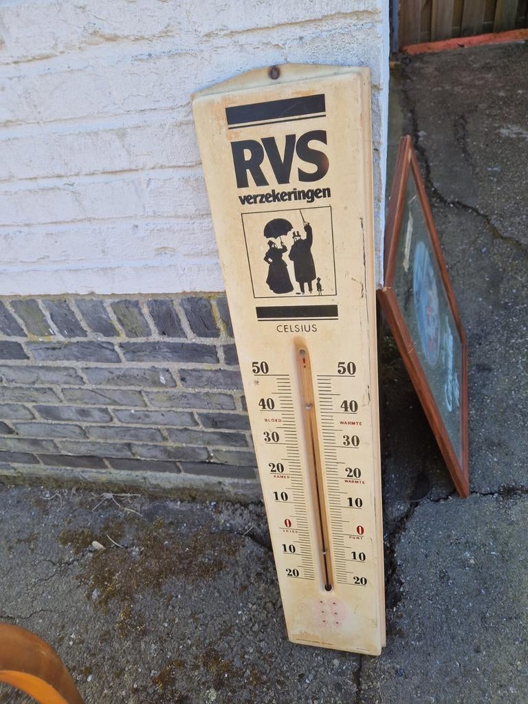 Thermomètre en plastique R V S (défectueux) 25€, Collections, Enlèvement