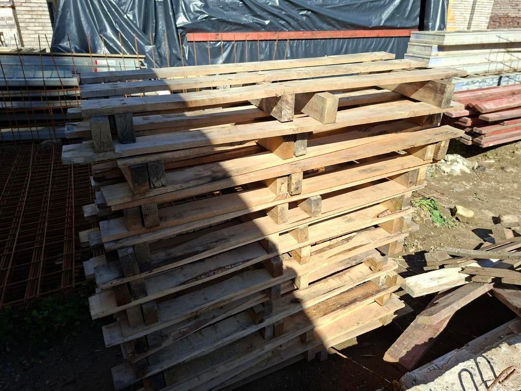 Paletten voor brandhout of decoratie, Doe-het-zelf en Bouw, Hout en Planken, Ophalen