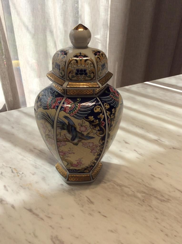 Japanse porseleinen vaas Imari-stijl, Ophalen of Verzenden