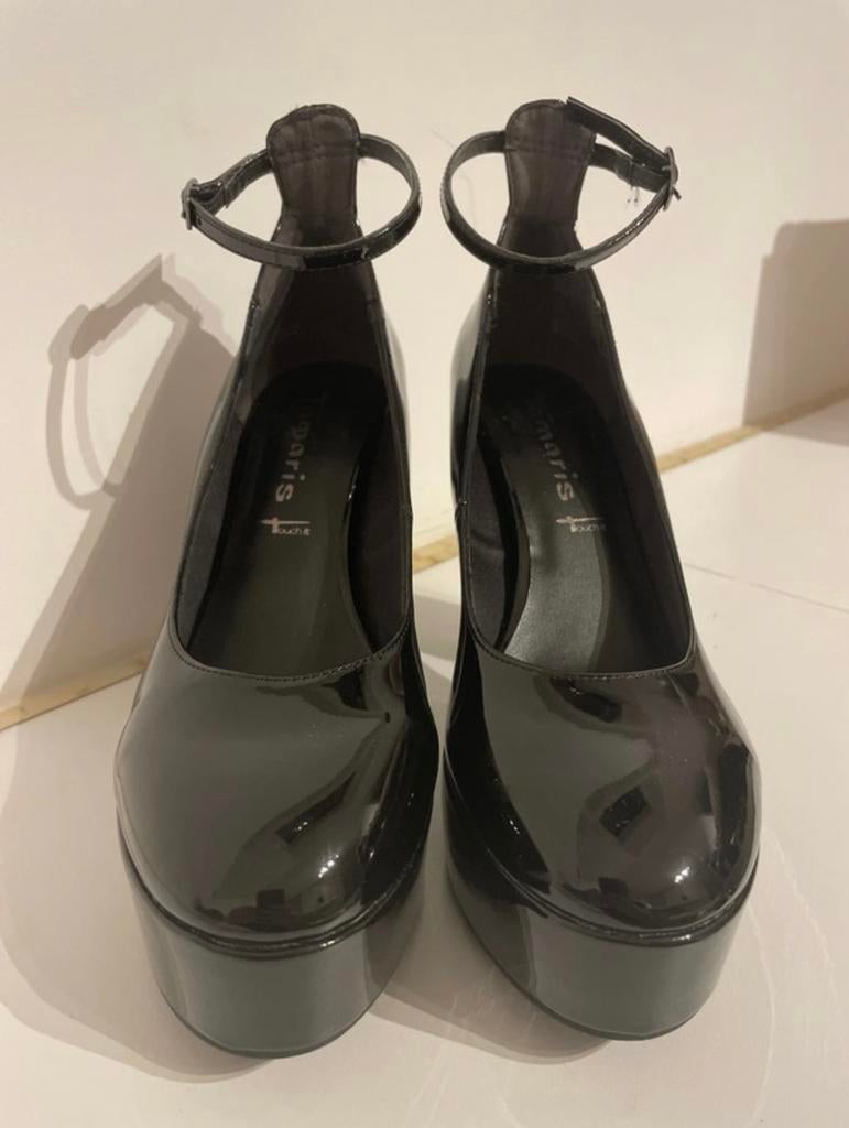 Zwarte pumps met plateauzool van Tamaris, Kleding | Dames, Schoenen, Ophalen, Pumps, Zwart, Nieuw