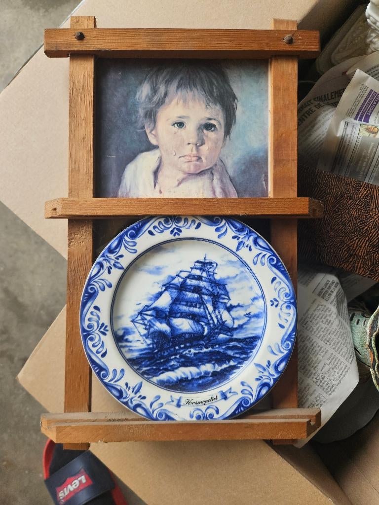 assiette decorative, Ophalen