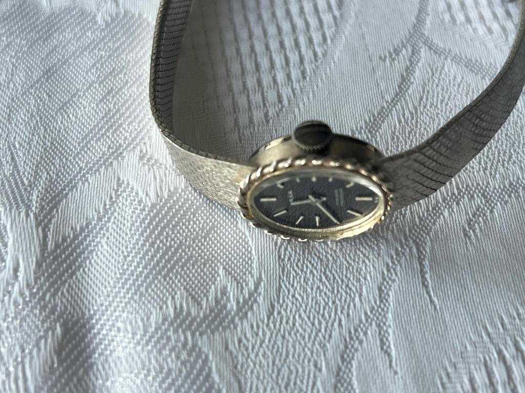 mechanisch zilveren horloge, Ophalen of Verzenden, Gebruikt, Zilver, Polshorloge