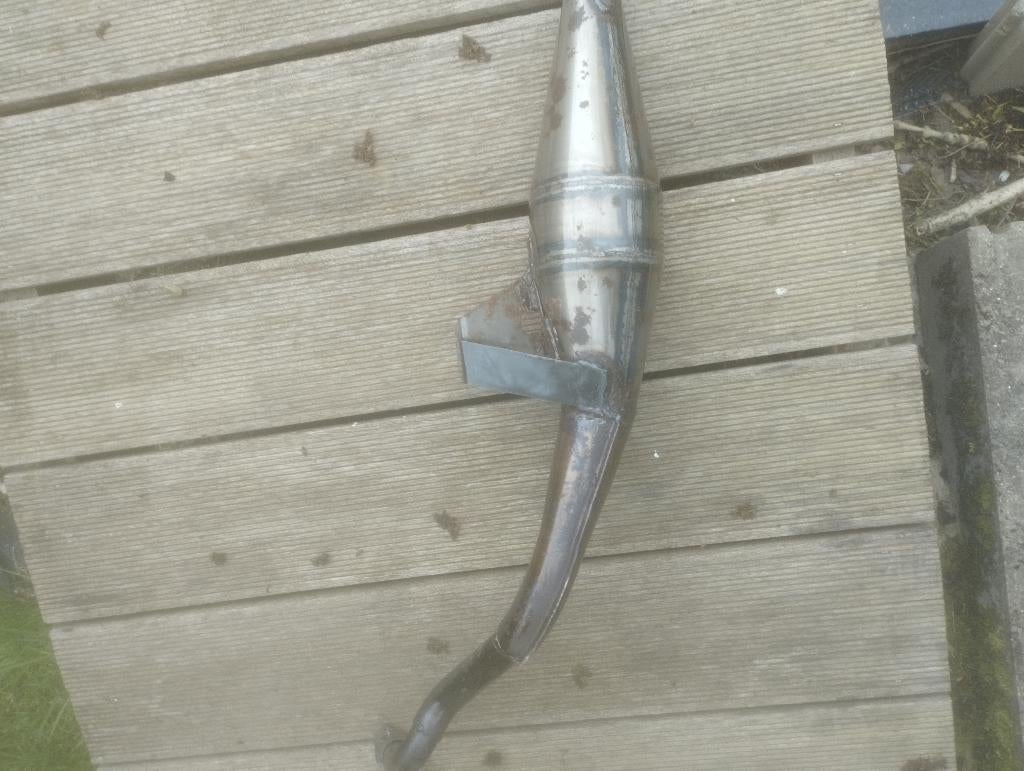 Pot d'échappement vélomoteur Honda camino, Ophalen, Zo goed als nieuw, Uitlaat, Overige merken