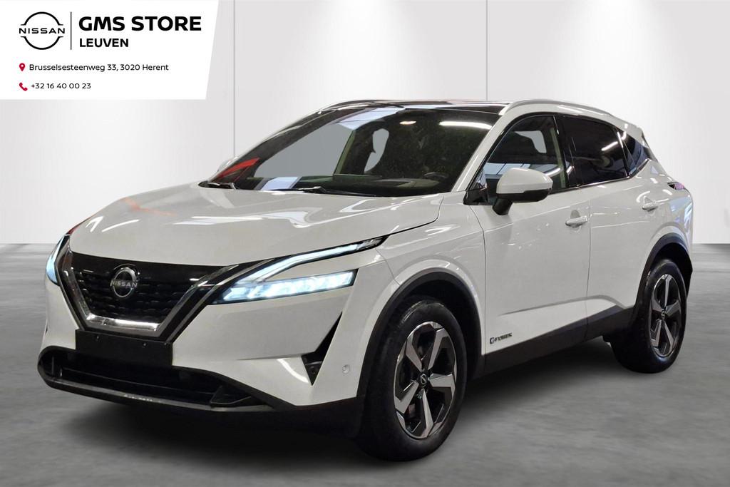 Nissan Qashqai e-POWER Business Premium, Auto's, Stof, Gebruikt, 750 kg, Wit
