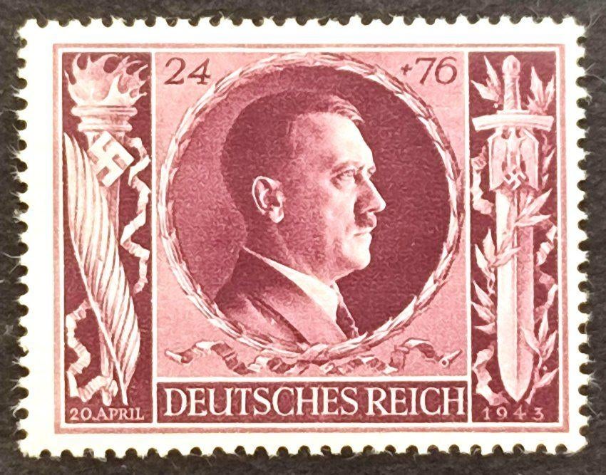 Deutsches Reich: Verjaardagszegel A.Hitler 1943 POSTFRIS, Ophalen of Verzenden, Overige periodes, Postfris