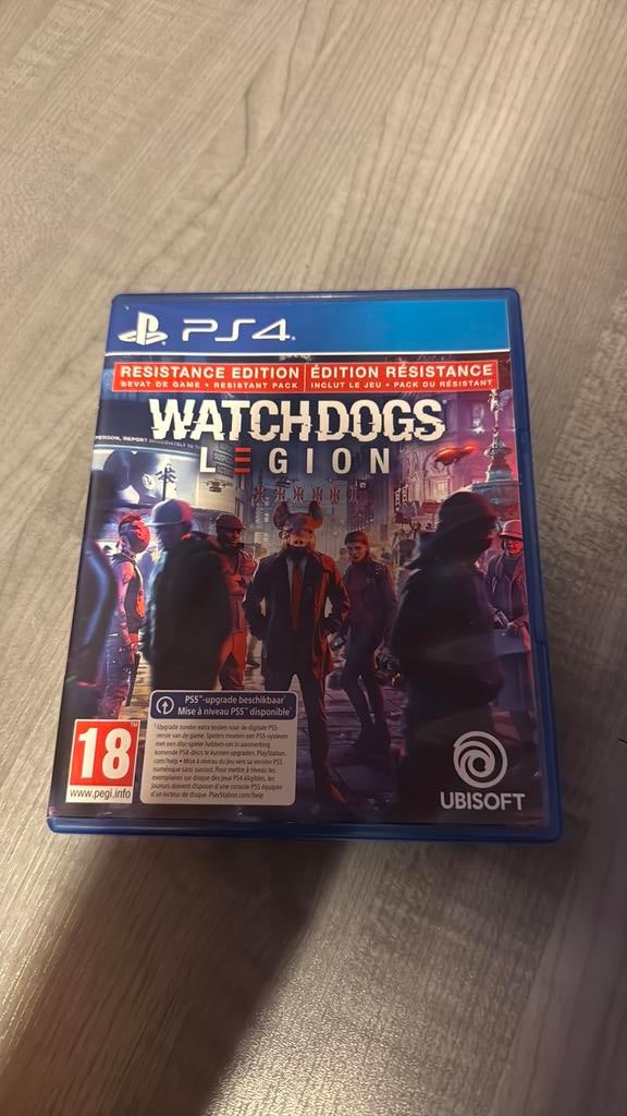 PS4 watchdogs legion, Games en Spelcomputers, Ophalen of Verzenden, Zo goed als nieuw