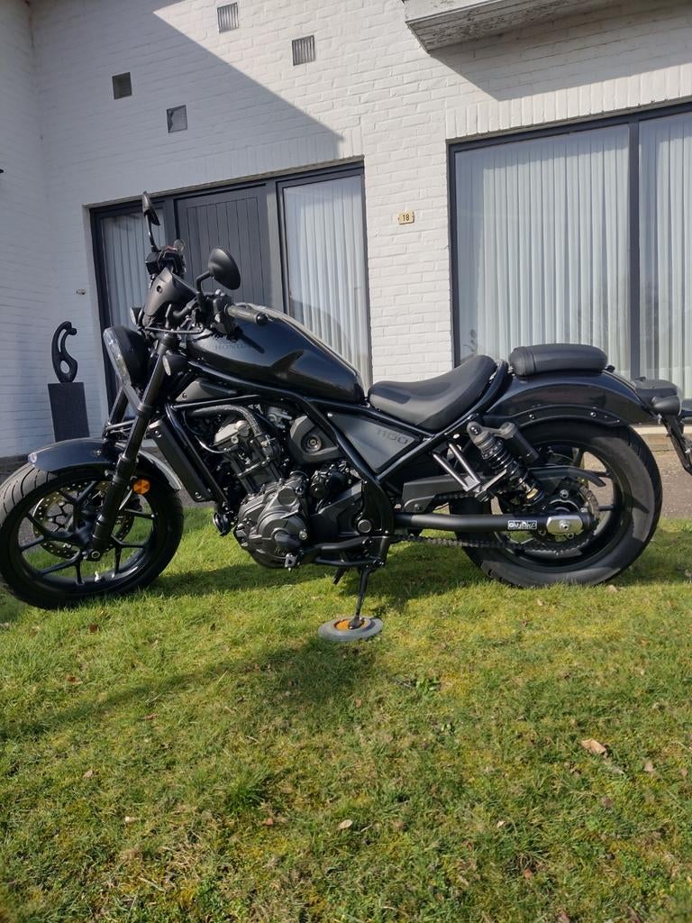 Honda rebel 1100 dct.zwart metallic, Motoren, Particulier