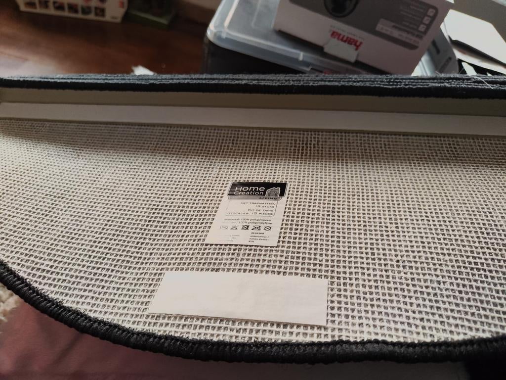 Tapis d'escalier home création 6 pièces neuf, Maison & Meubles, Ameublement | Tapis & Moquettes, Enlèvement, Neuf