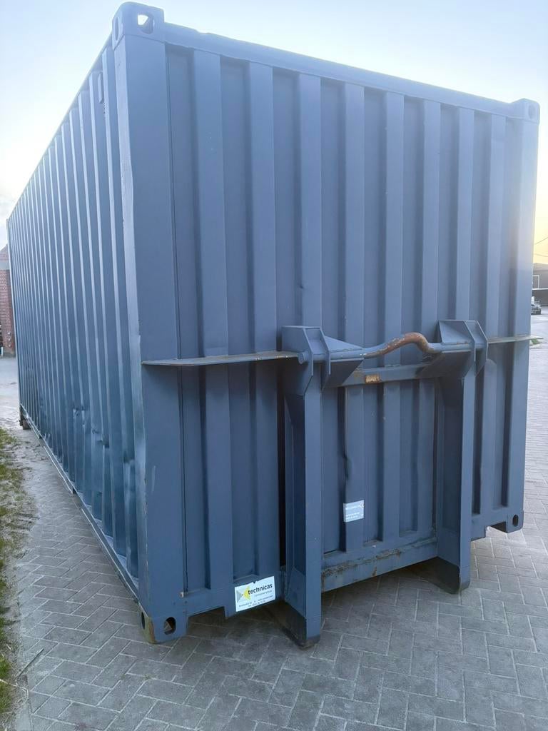 haakarm container 20Ft, Enlèvement