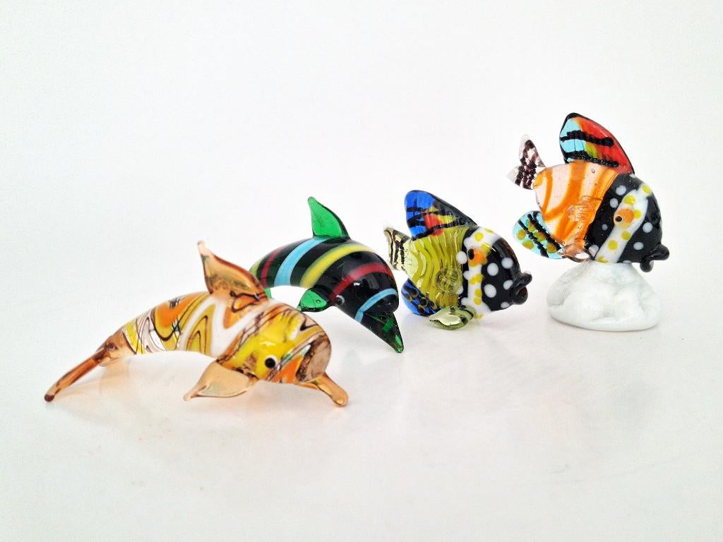 art sur verre pour la pêche, Collections, Statues & Figurines, Enlèvement ou Envoi, Comme neuf, Animal