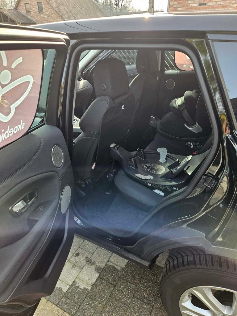 Range Rover Evoque, Auto's, Land Rover, Automaat, Leder en Stof, Zwart, Navigatiesysteem