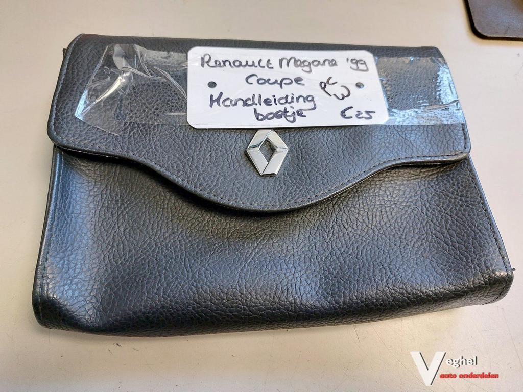 Renault Megane coupe handleiding boekje '99, Auto diversen, Handleidingen en Instructieboekjes, Ophalen of Verzenden