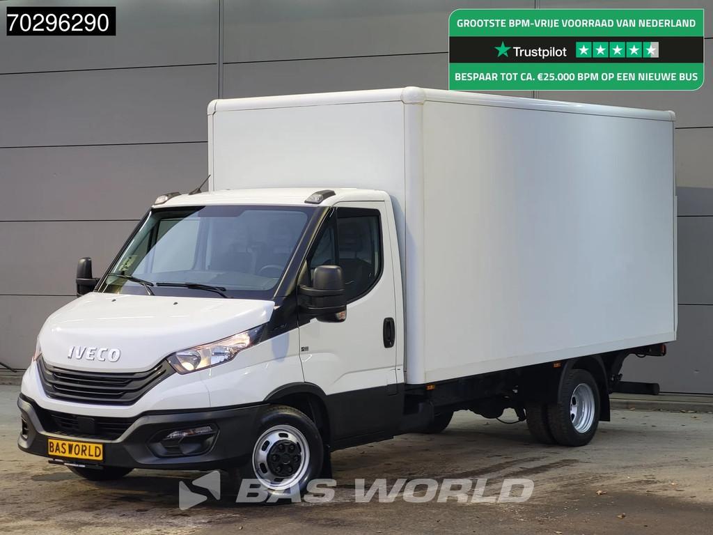 Iveco Daily 35C16 Laadklep Dubbellucht Bakwagen 160PK Airco, Auto's, Stof, Gebruikt, Euro 6, Iveco