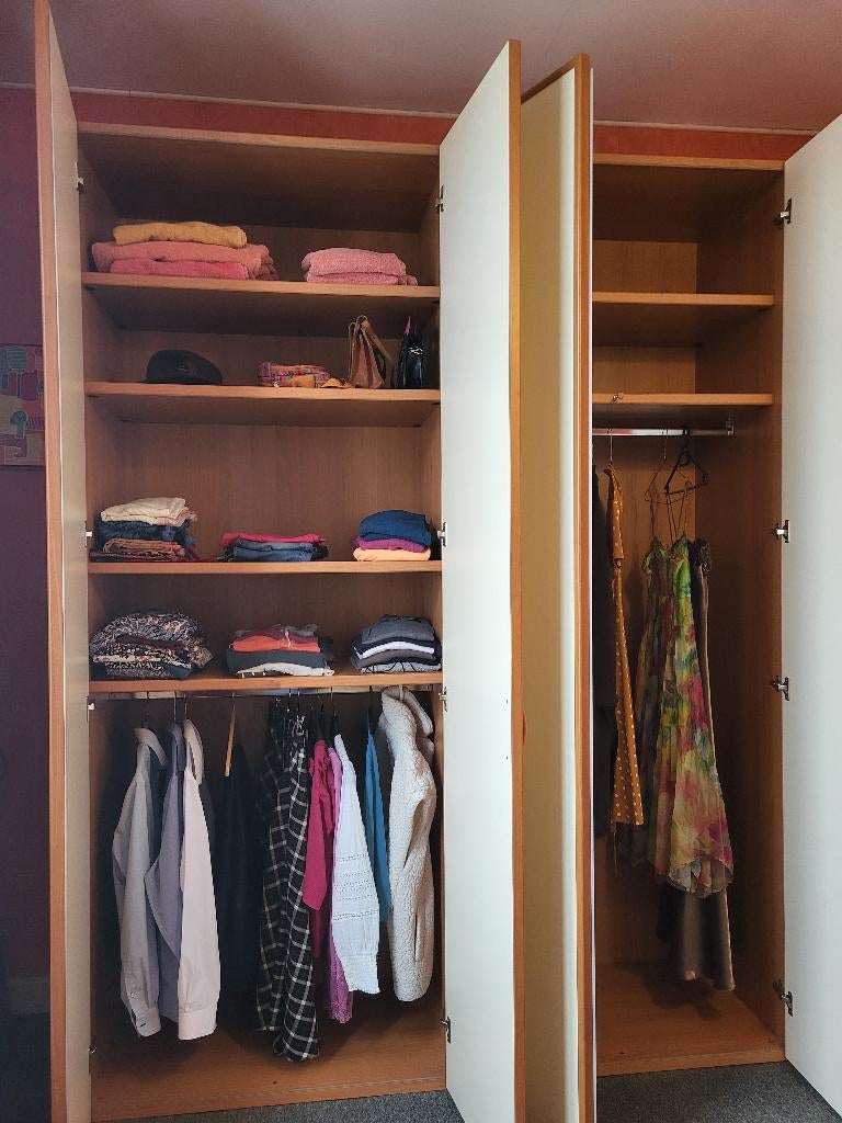 Pendrie 4 portes, Maison & Meubles, Armoires | Penderies & Garde-robes, Comme neuf, 200 cm ou plus, 200 cm ou plus, 50 à 75 cm