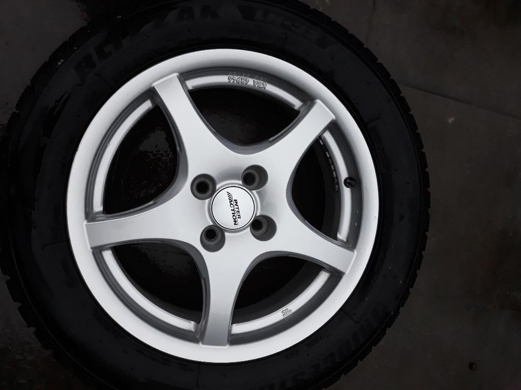 Winterbanden met velgen, Auto-onderdelen, Banden en Velgen, Ophalen, Gebruikt, 16 inch, Banden en Velgen