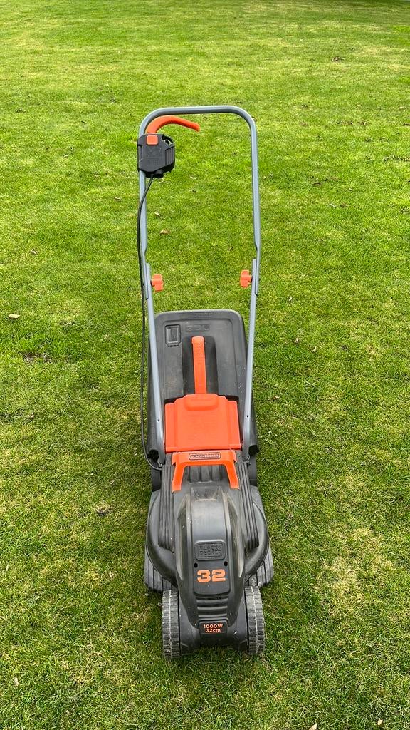 Elektrische grasmaaier, Tuin en Terras, Grasmaaiers, Ophalen, Gebruikt, Elektrische grasmaaier