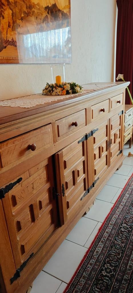 DRINGEND WEG vol eiken eetkamer, Huis en Inrichting, Complete eetkamers, Ophalen