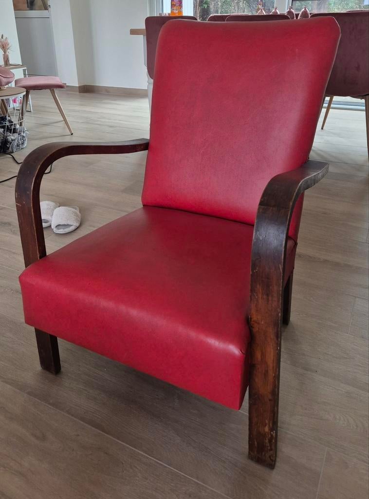 Lederen eenzit: ik heb er 2, Huis en Inrichting, Fauteuils, Ophalen