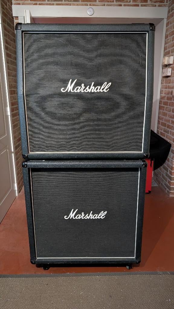 1970s Marshall 4x12 cabs, Ophalen, Zo goed als nieuw, Gitaar, 50 tot 100 watt