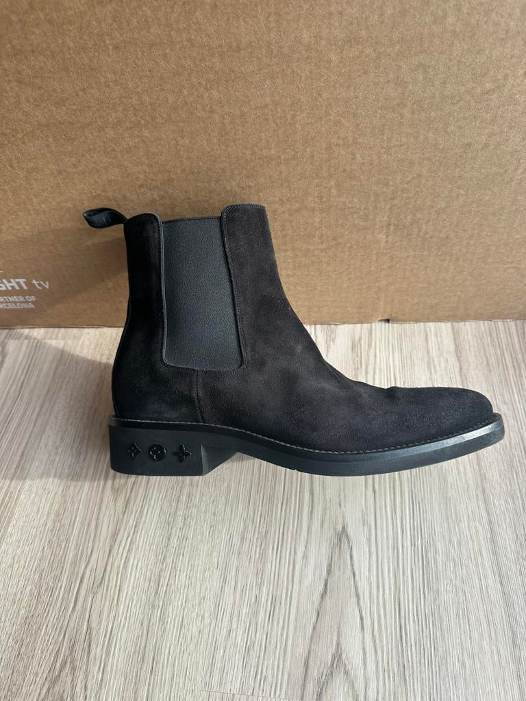 louis vuitton suede chelsea boots, Ophalen, Zo goed als nieuw, Boots