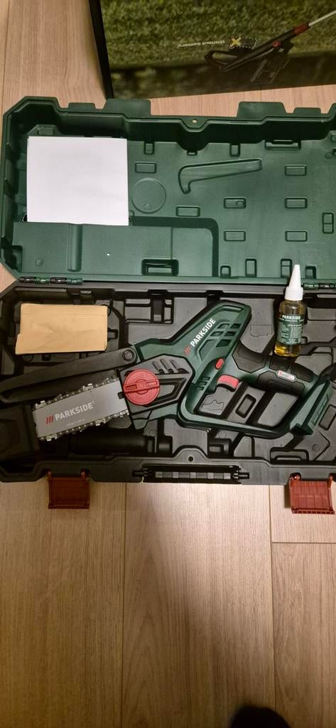 Mini tronçonneuse parskide 20v, Jardin & Terrasse, Enlèvement ou Envoi, Batterie