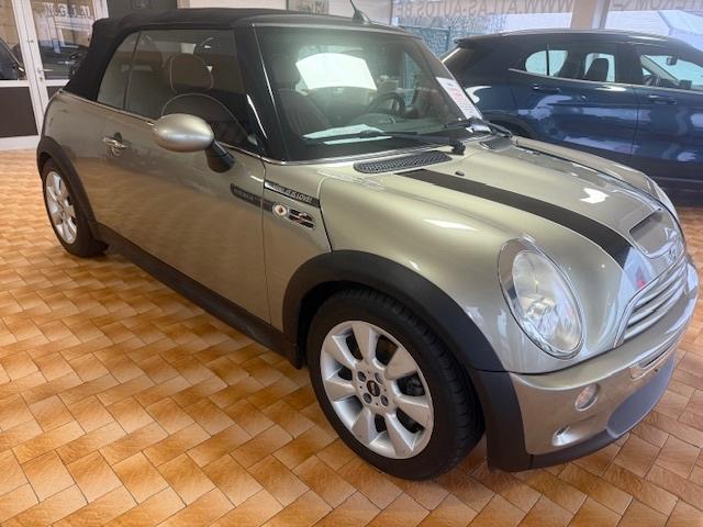 Mini Cooper S Cabrio Side Walk! Airco Leer PDC Cruise ALU!, Auto's, Mini, 4 zetels, 4 cilinders, Cabriolet, 1600 cc