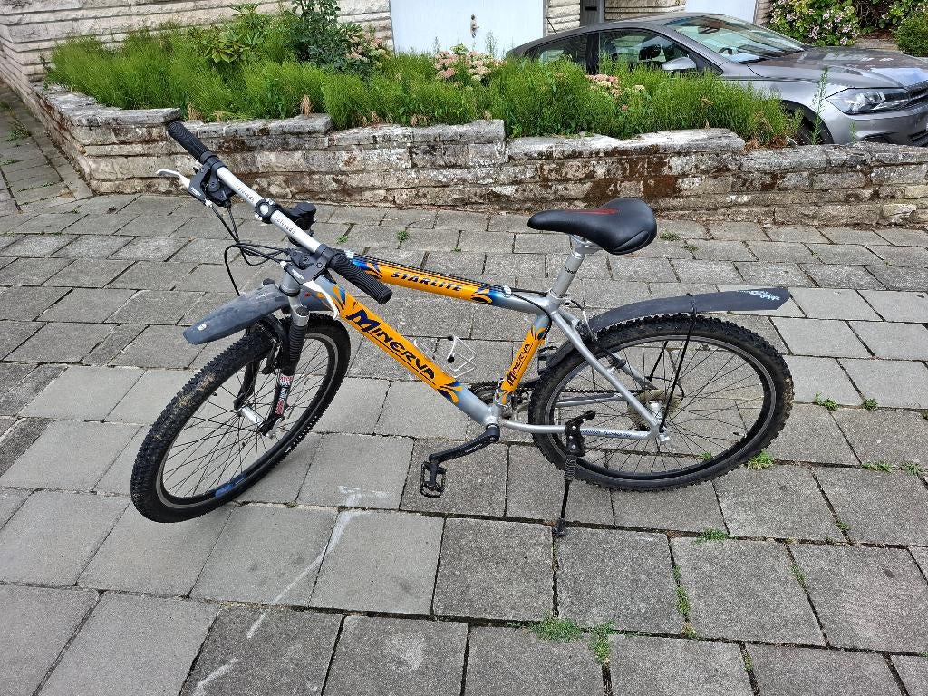 Minerva Starlite mountainbike — klaar om te rijden! Gratis, Fietsen en Brommers, Overige merken, Heren, 45 tot 49 cm, Ophalen of Verzenden