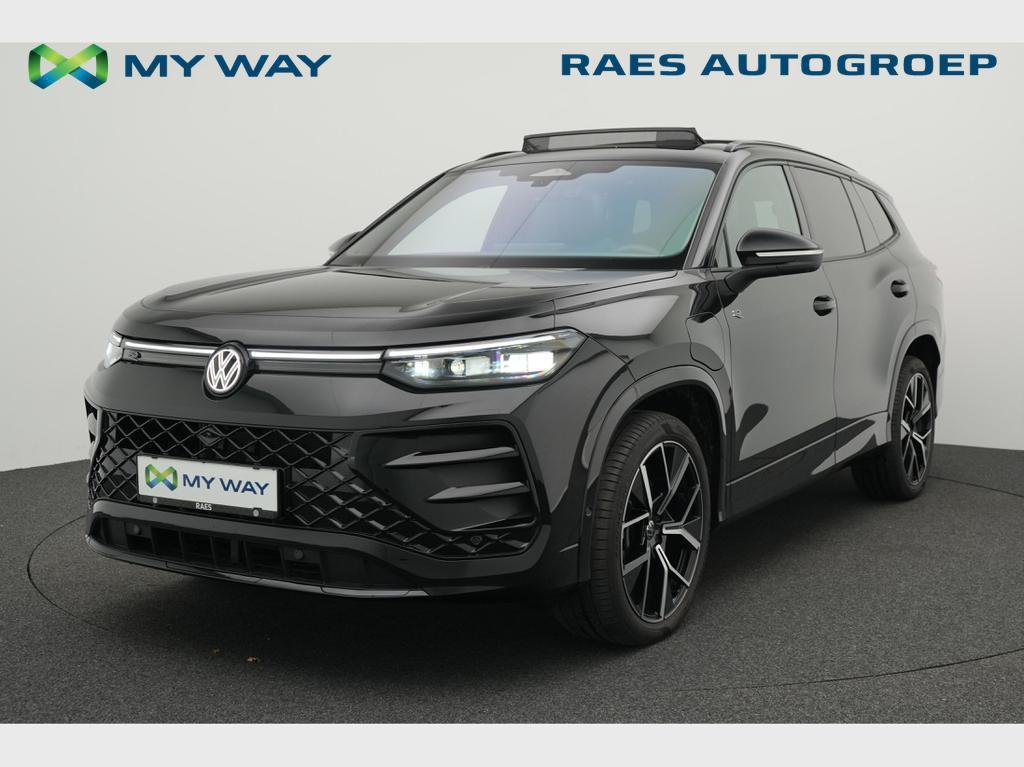 Volkswagen Tayron eHybrid (PHEV) Tayron eHybrid 1.5 TSI R-Li, Auto's, Volkswagen, Automaat, Overige modellen, Zwart, Lederen bekleding