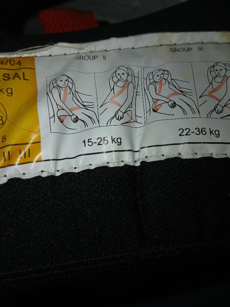 Kinder autostoeltje, Ophalen, Gebruikt, Overige merken, Autogordel