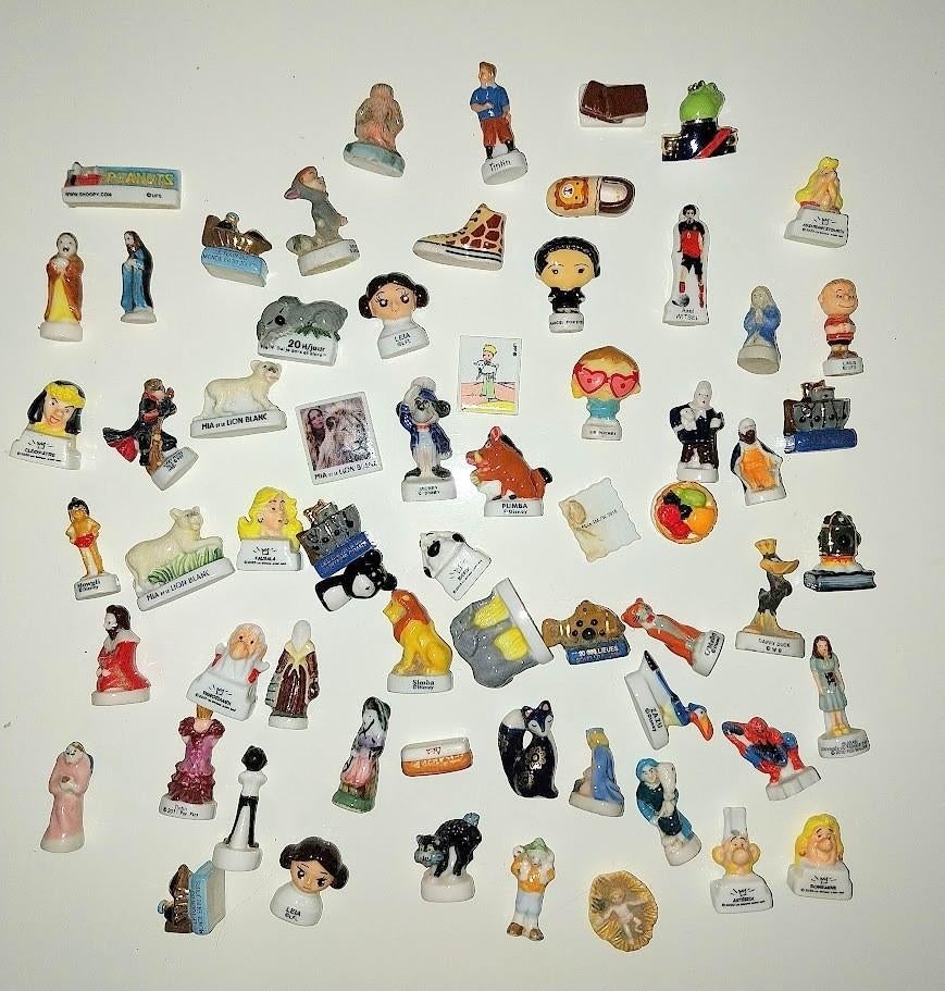 60 porseleinen bonen, Ophalen of Verzenden