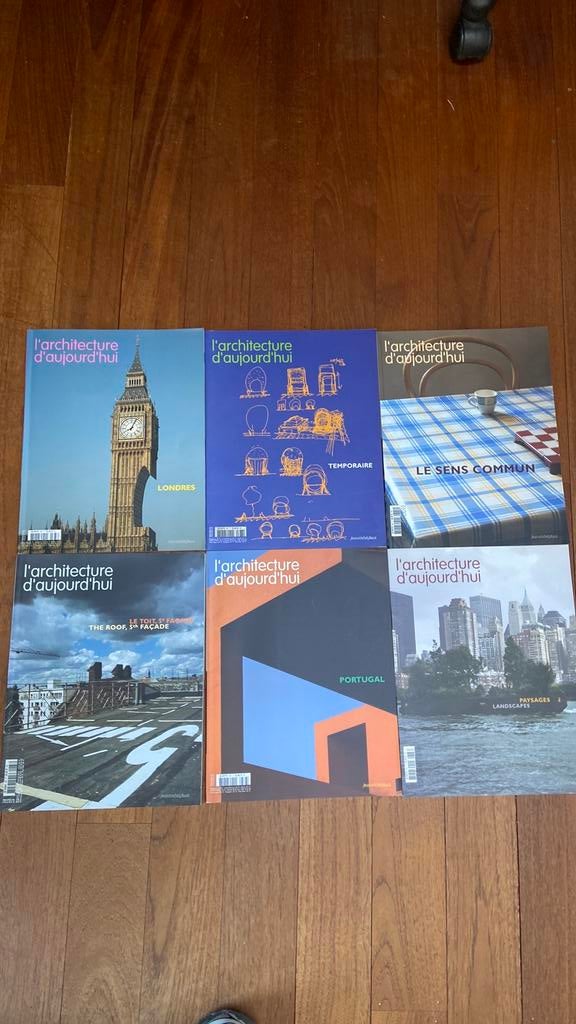 Magazines L'architecture d'aujourd'hui 2006, Livres, Enlèvement ou Envoi, Neuf