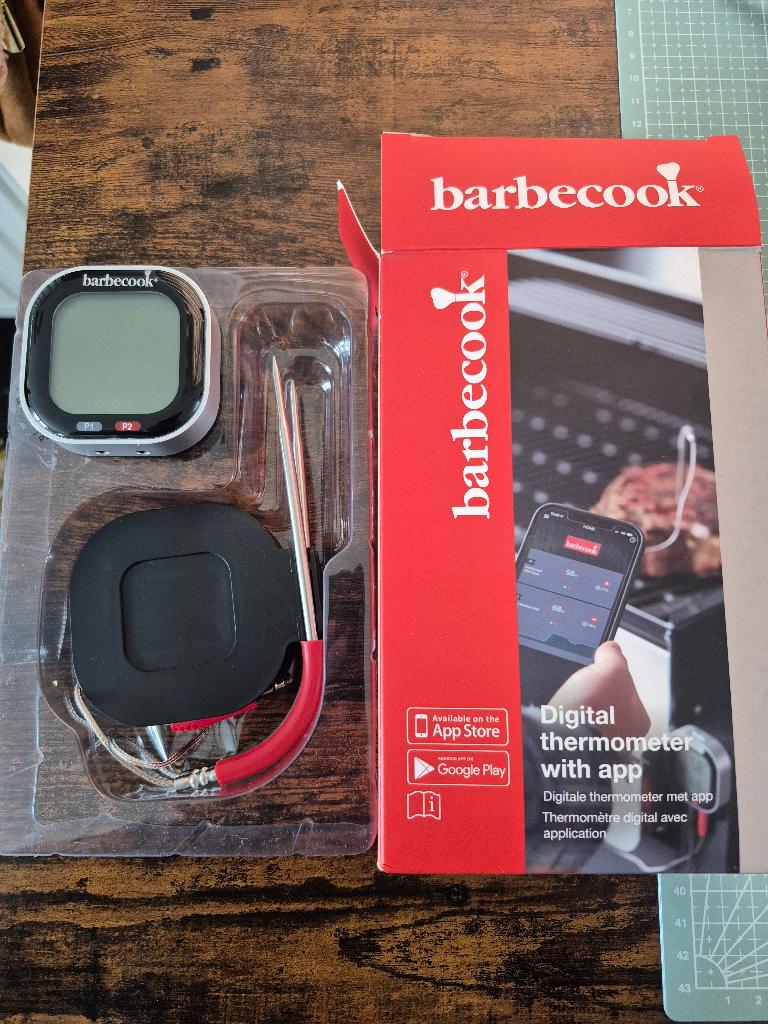 Barbecook Thermomètre Digital Connecté, Jardin & Terrasse, Barbecues à gaz, Neuf, Enlèvement ou Envoi