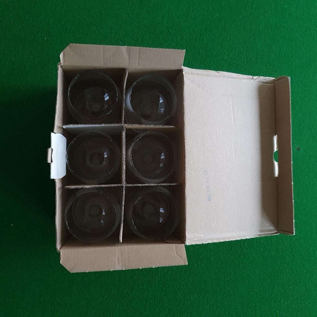 doosje glaasjes Leffe 75ml, Verzamelen, Biermerken, Ophalen of Verzenden, Nieuw, Glas of Glazen, Leffe