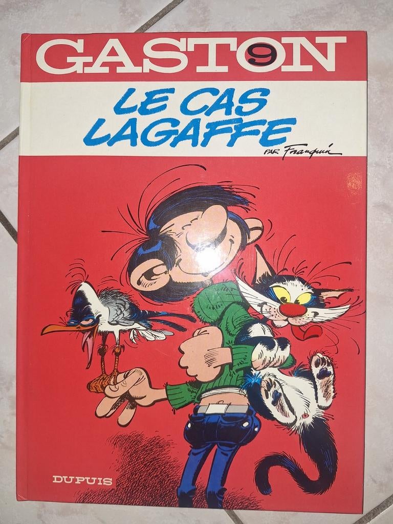 Gaston Lagaffe 9 Le Cas de Lagaffe 1977, Livres, BD, Une BD, Enlèvement, Utilisé