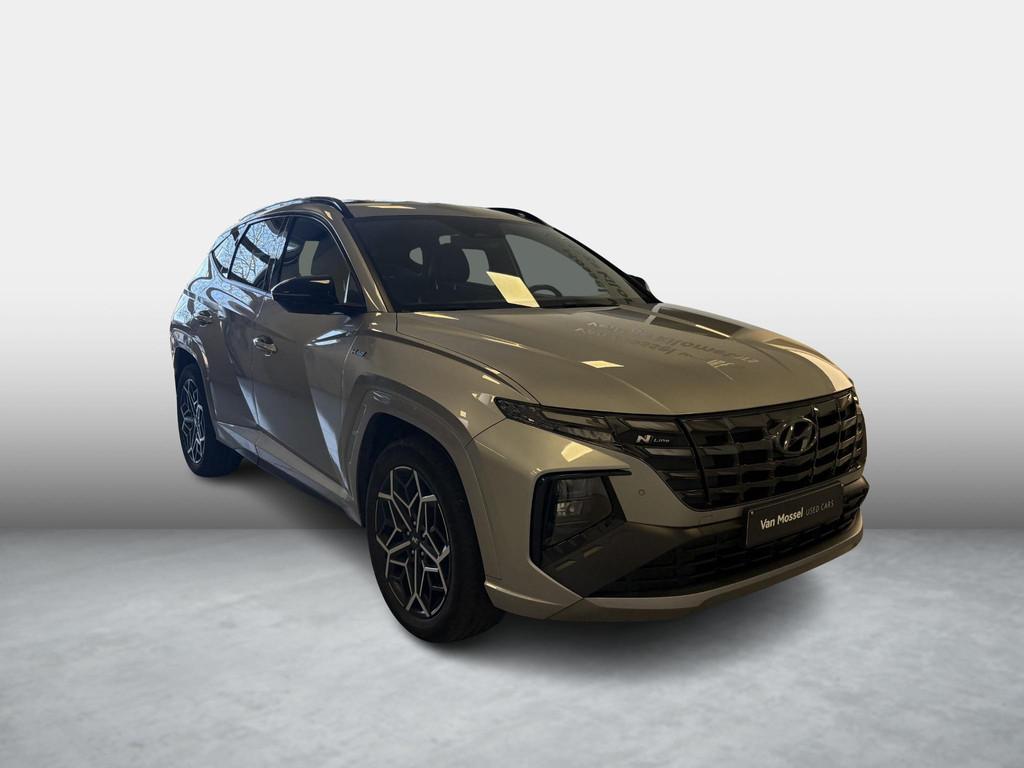 Hyundai Tucson 1.6 T-GDi 48V Shine 4WD 7-DCT (automatique), Autos, Argent ou Gris, 179 ch, 1650 kg, 5 portes