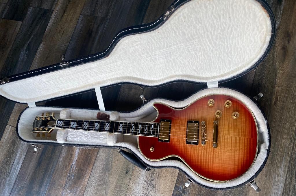 Gibson Les Paul Supreme - zeldzame - uitzonderlijke gitaar!, Ophalen of Verzenden, Gebruikt, Solid body, Gibson
