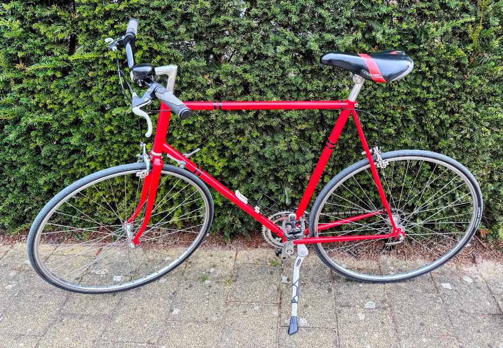 vintage fiets stalen kader groot formaat, Ophalen