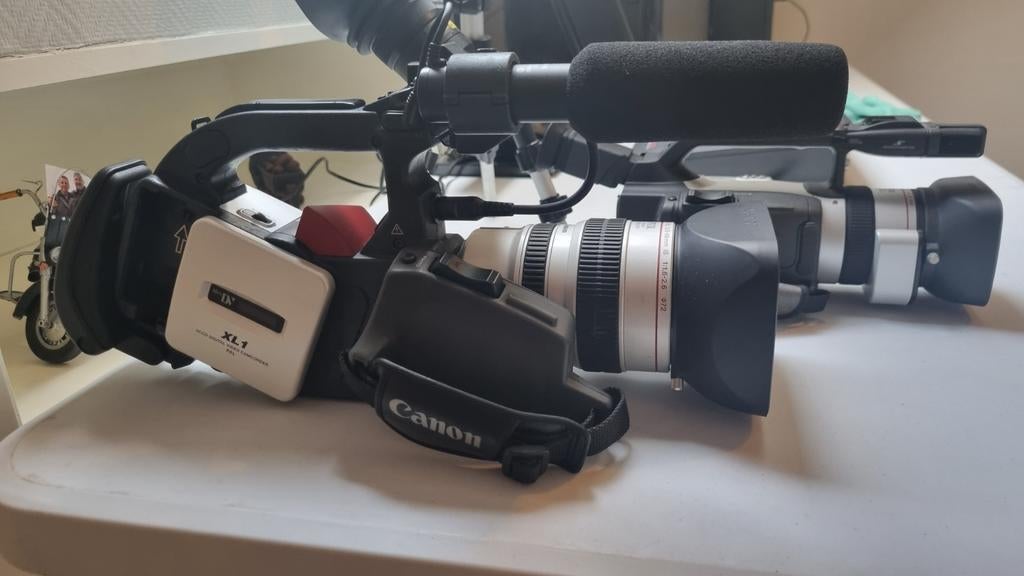 Divers vintage video camera's canon etc, Audio, Tv en Foto, Ophalen, Camera