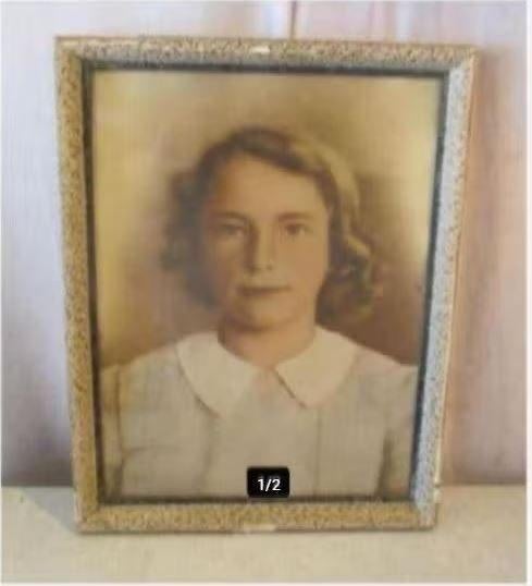 Beau cadre photo ancien en bois, 44 x 34 x 40 x 30, Enlèvement ou Envoi, Comme neuf