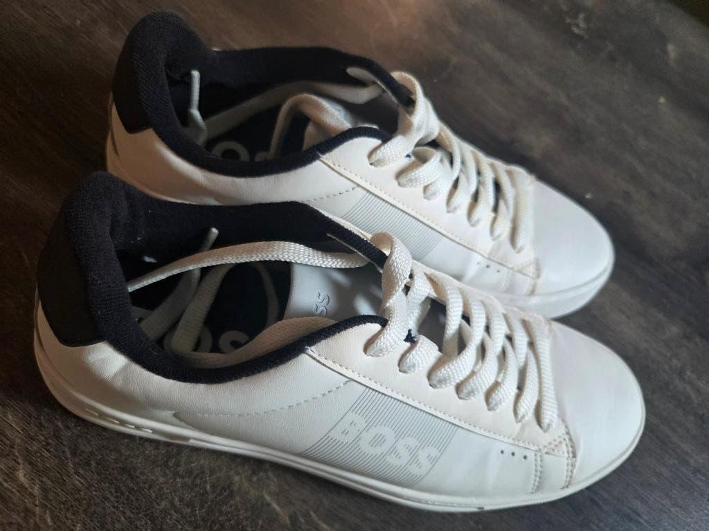 BOSS Trainers- Rhys Sneaker - maat 41, Hugo boss, Enlèvement, Porté, Blanc