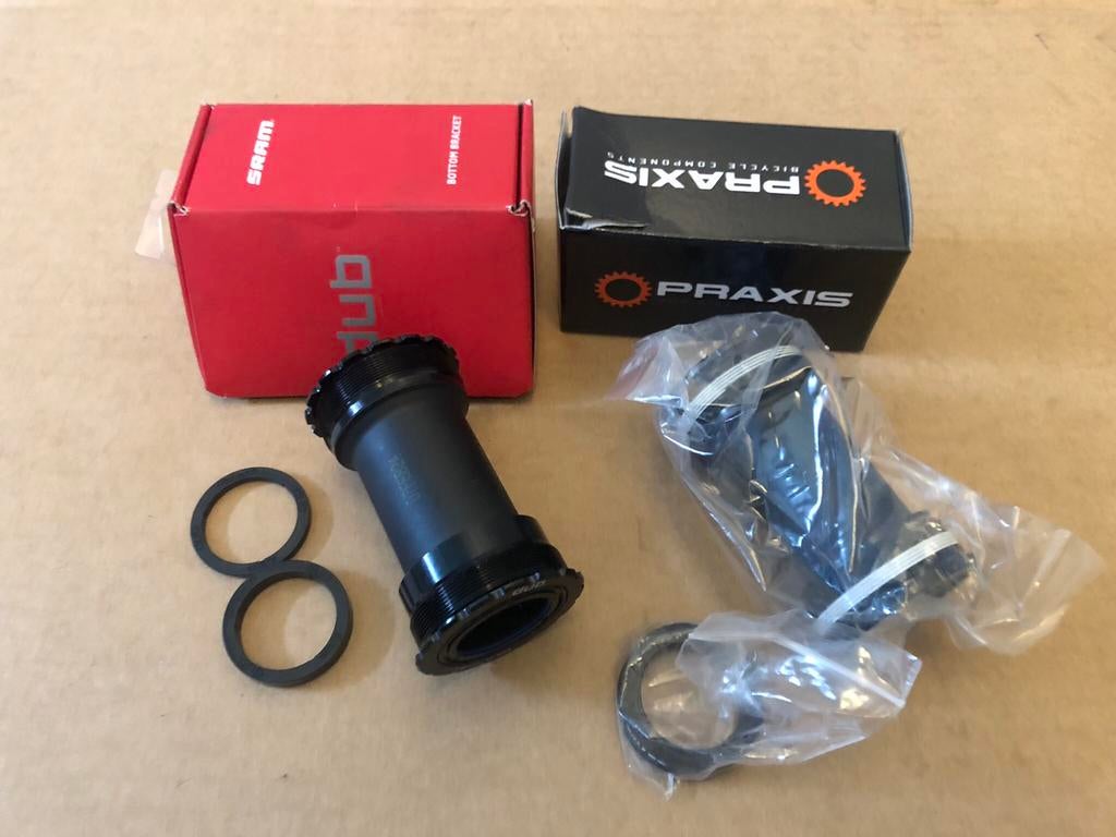 Sram/praxis t47 trapaslager nieuw, Vélos & Vélomoteurs, Vélos Pièces, Enlèvement ou Envoi, Neuf, Racefiets, Pédalier ou Pédales