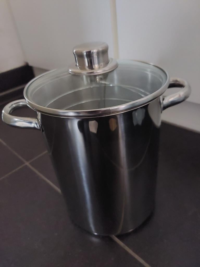 Kookpot asperges., Ophalen