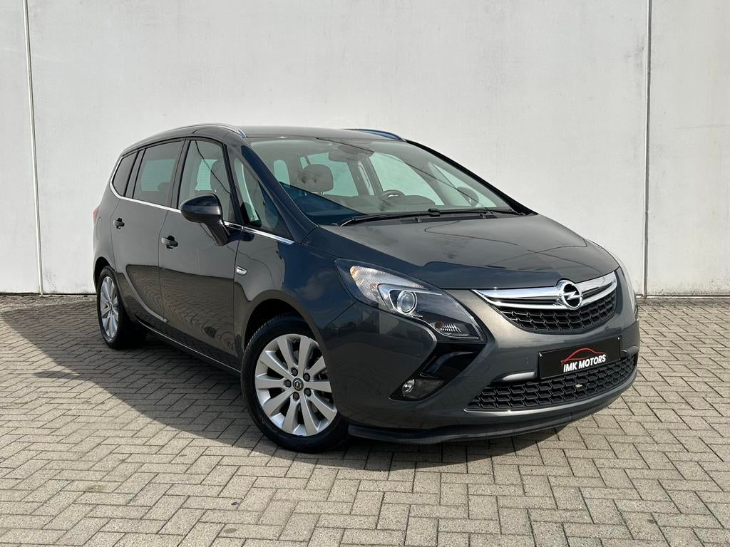 OPEL ZAFIRA TOURER 1.4 Turbo 2015 EURO 6b (MET GARANTIE), Autos, Euro 6, Entreprise, 2 places, Boîte manuelle