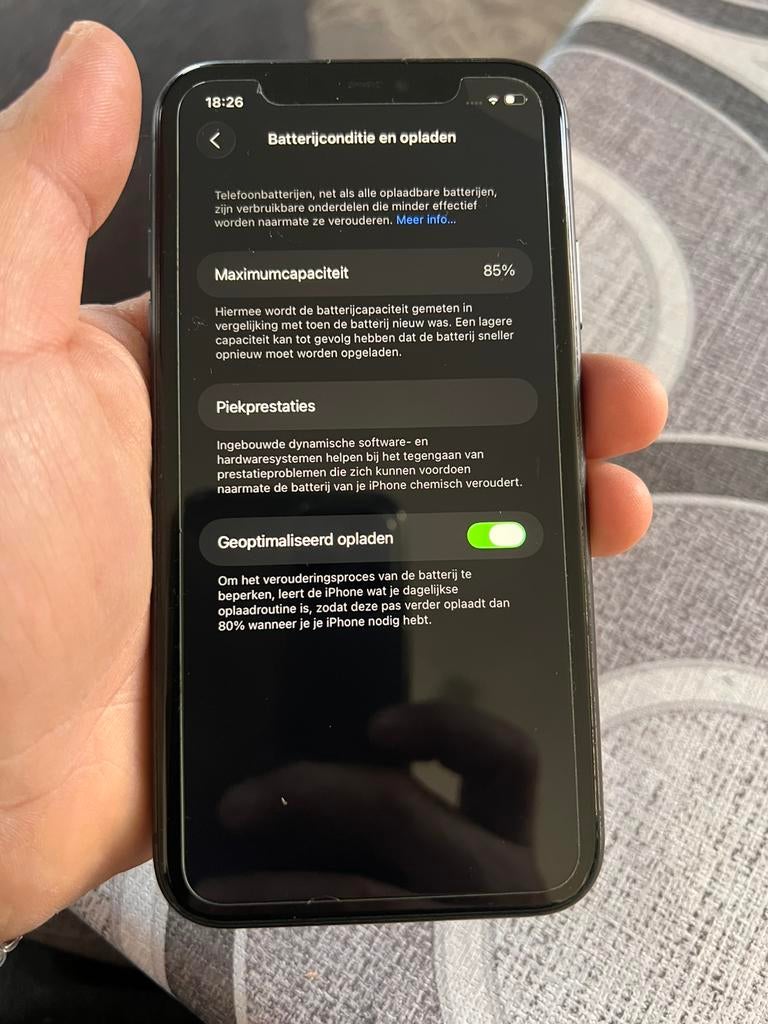 Iphone 11 batterij 85, Enlèvement ou Envoi, Comme neuf, IPhone 11