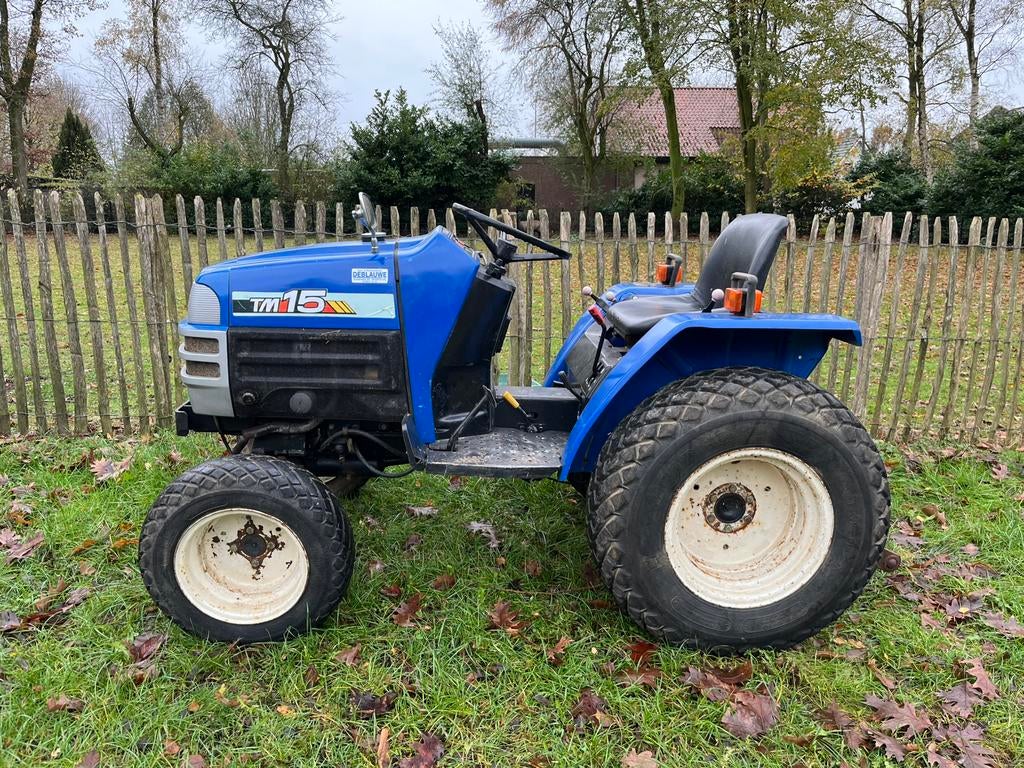 Iseki tm15 minitractor met servostuur kubota yanmar, Enlèvement ou Envoi, Comme neuf