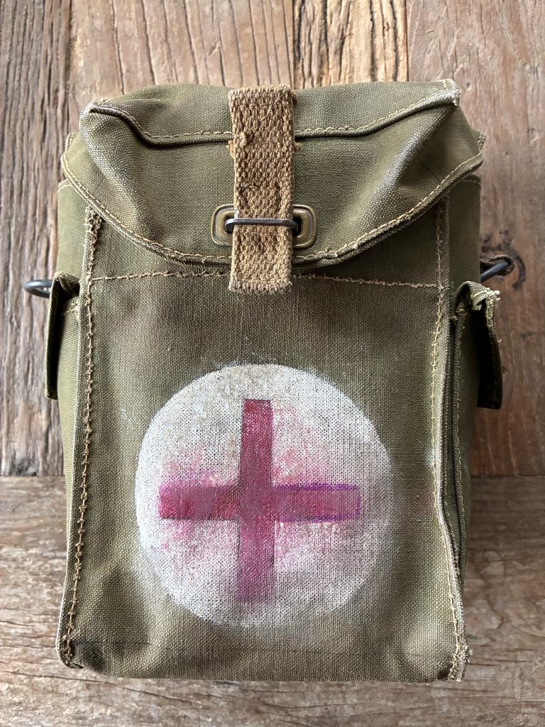 Housse masque à gaz médic 1943, Enlèvement ou Envoi, Armée de terre, Autres types