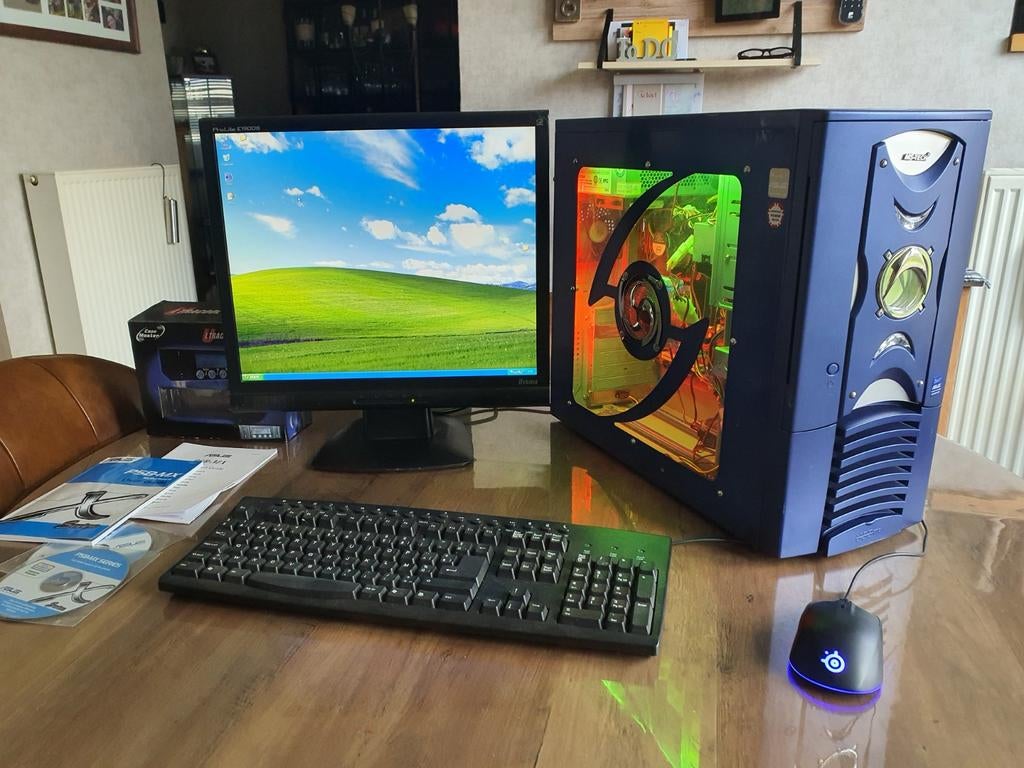 Retro gaming desktop win xp, Informatique & Logiciels, Ordinateurs Vintage, Enlèvement