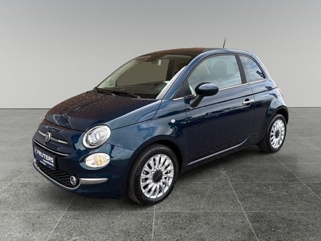 Fiat 500 Hybrid, 4 zetels, Zwart, Blauw, Hybride Elektrisch/Benzine