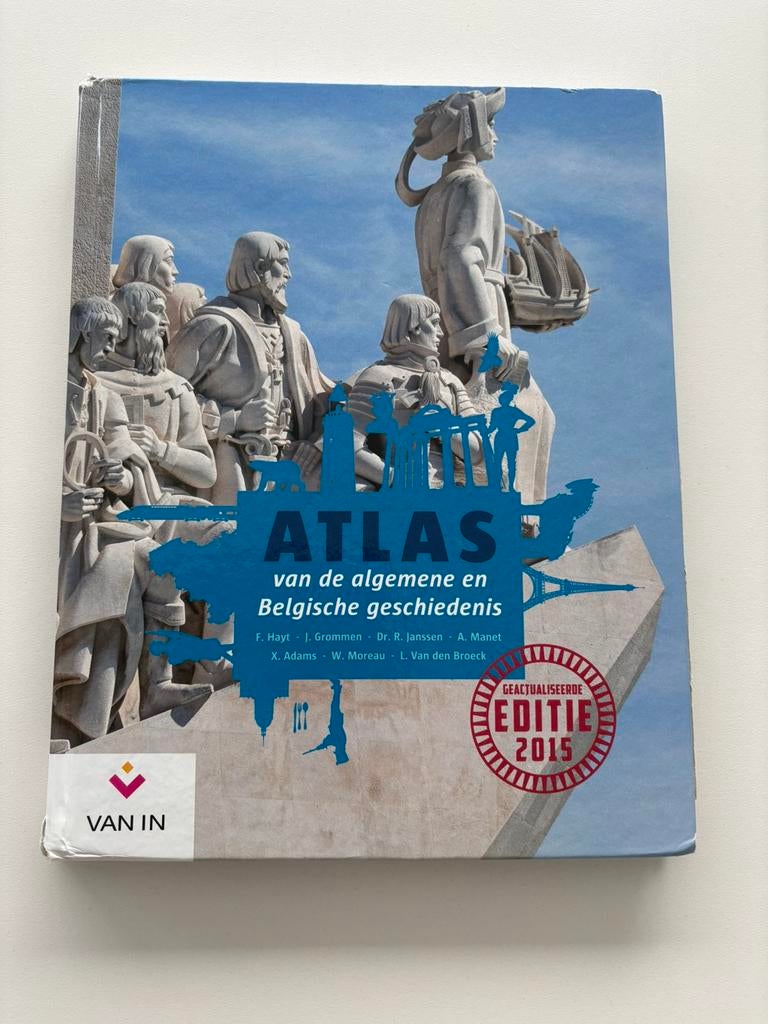 Atlas van de algemene en Belgische geschiedenis, Boeken, Ophalen, Gelezen
